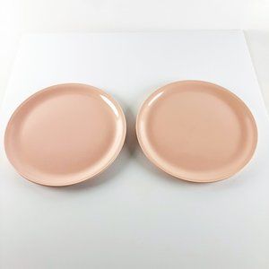 Vintage Homer Laughlin Jubilee Dinner Plates Pink